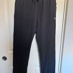 North Yard Black Track Pants for Women